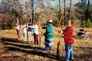 Archery Practice February 2003